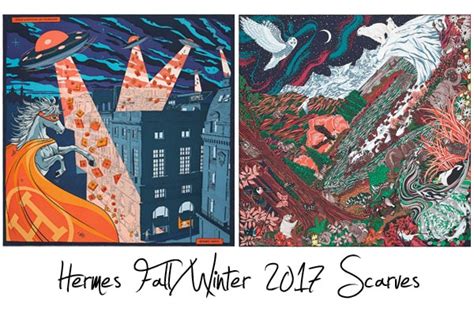 Hermes Fall/Winter 2017 Scarves Reference Guide